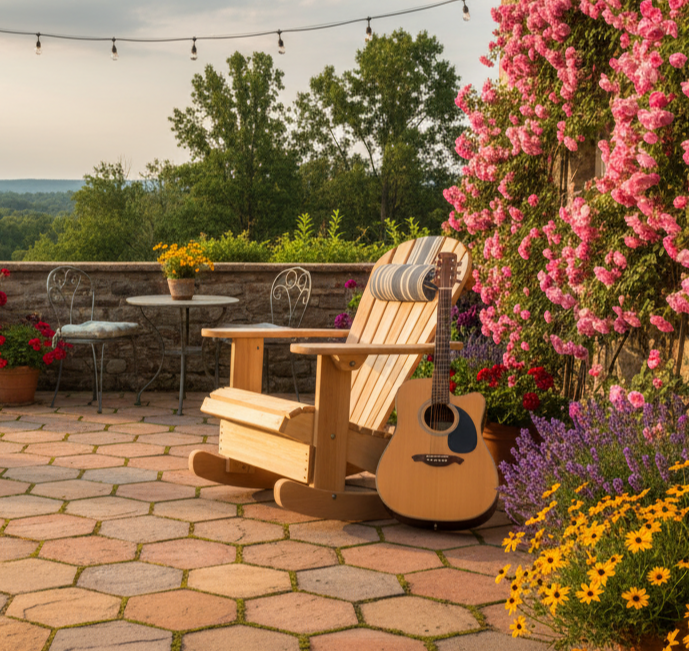 Royal Rocking Adirondack Chair (Large)