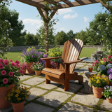 Royal Upright Adirondack Chair, Easiest To Get In And Out Of, Partial Kit (Large)