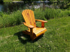 -Wooden Royal Upright Adirondack Chair, easiest to get in and out of, partial kit(Large)