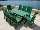 Modern Dining Set for 8 with 6' Table