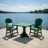 Dining Set for 2 with Pedestal Table