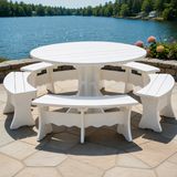 Curved Bench