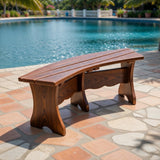 Curved Bench