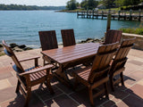 Modern Dining Set for 6 with 5' Table