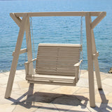 Lovers Porch Swing with Frame