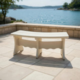 Curved Bench