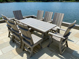 Modern Dining Set for 8 with 6' Table