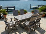 Modern Dining Set for 6 with 6' Table