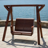 Lovers Porch Swing with Frame