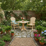 Dining Set for 2 with Pedestal Table