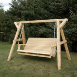 Family Porch Swing with Frame