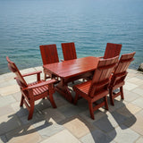 Modern Dining Set for 6 with 6' Table