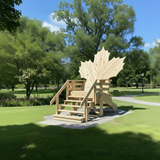 10' Maple Leaf Giant Chair