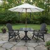 Dining Set for 2 with Pedestal Table