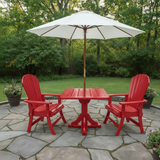 Dining Set for 2 with Pedestal Table