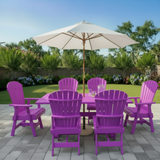 Dining Set for 6 with 6' Trestle Table