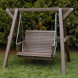 Lovers Porch Swing with Frame