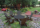 adirondack chair set with table