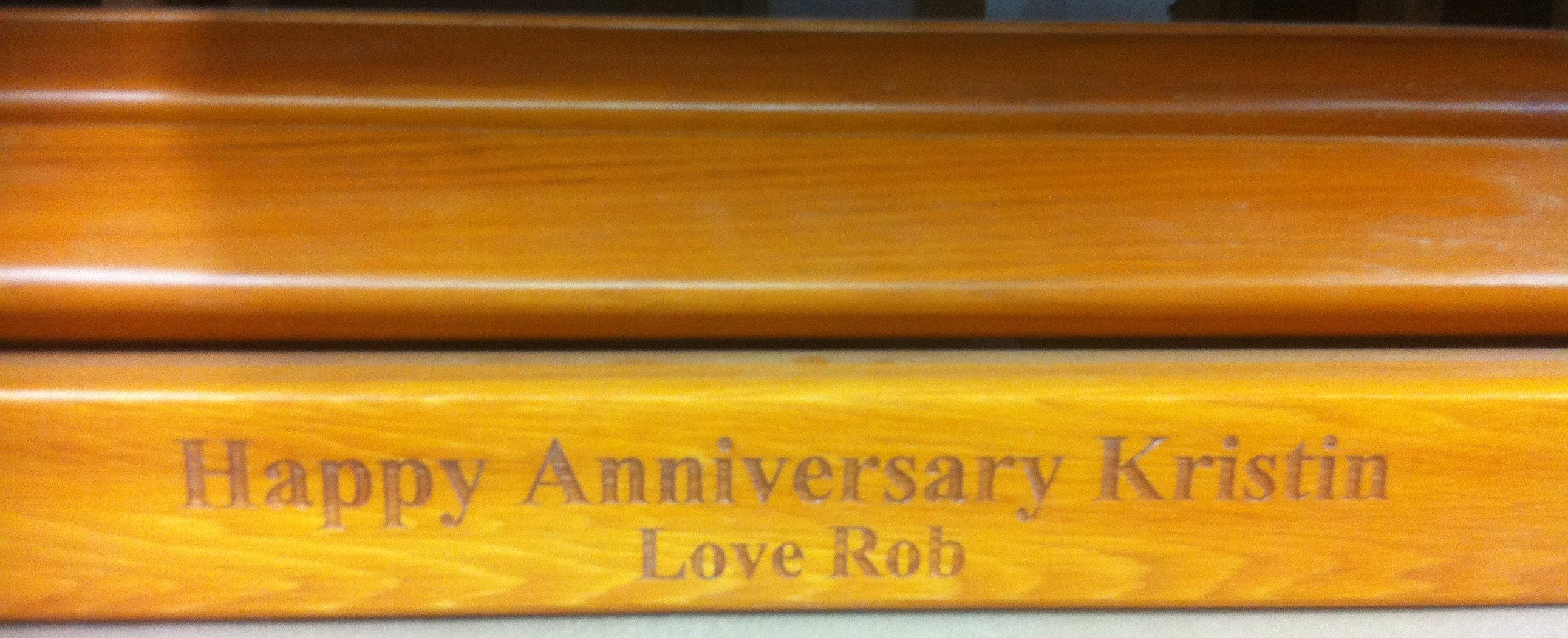 Personalized Laser Engraving