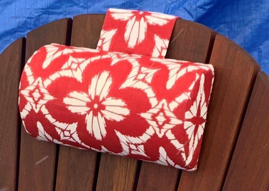 Adirondack chair headrest cushion