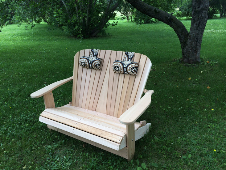 Folding Loveseat Adirondack Chair
