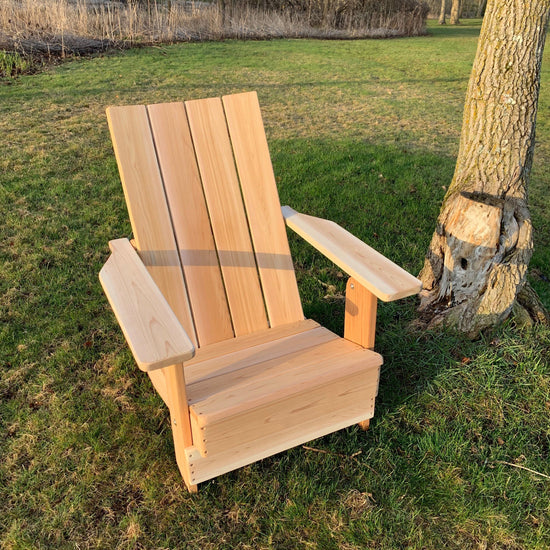 Folding Modern Reclining Adirondack Chair (Large)