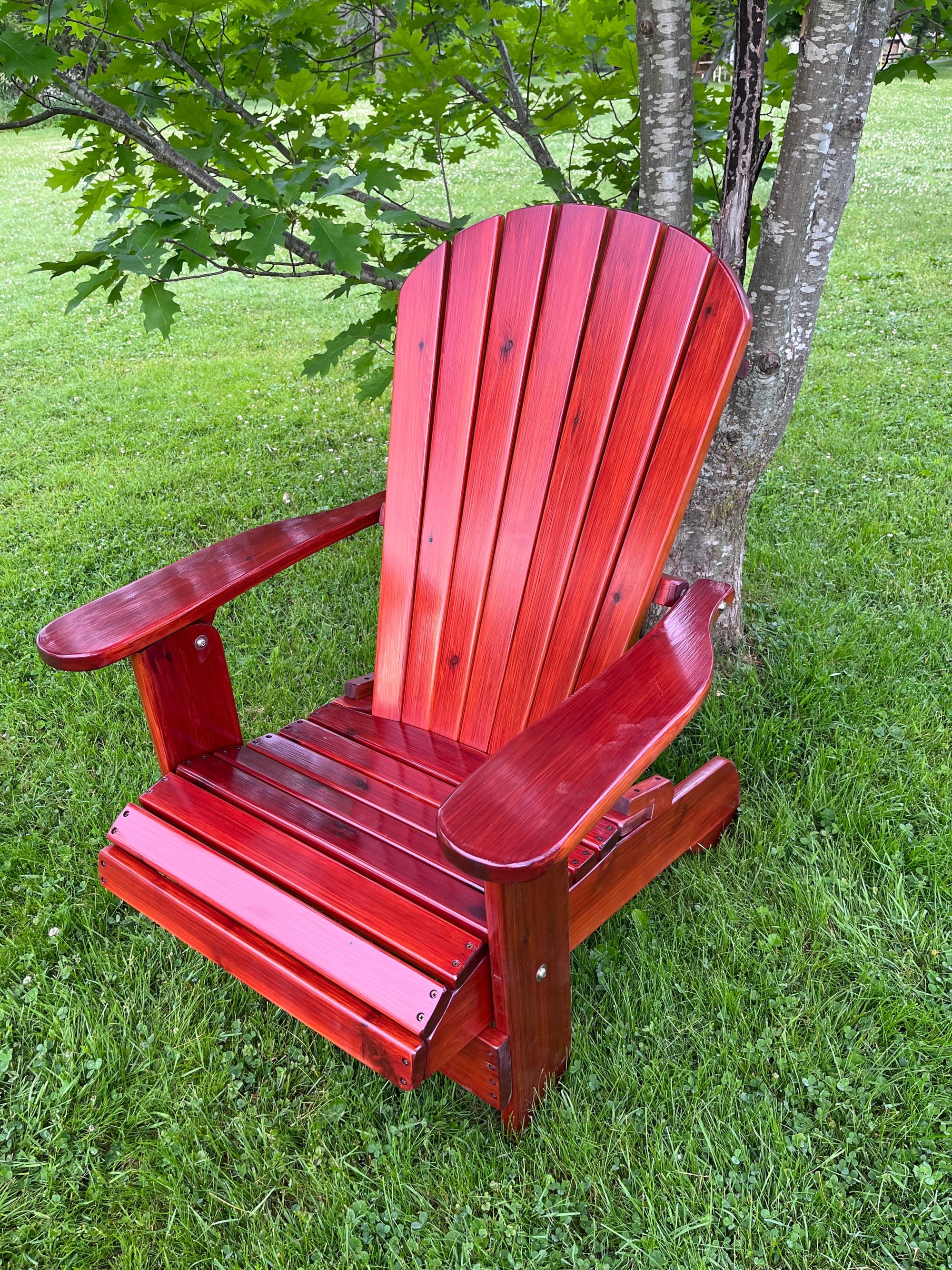 Royal Upright Adirondack Chair, Easiest To Get In And Out Of, Partial