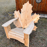 Wooden NHL Maple Leaf Chair (Large)