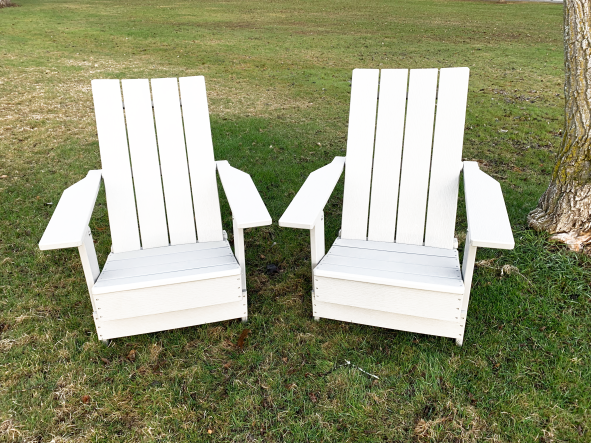 Folding Modern Adirondack Chair (Large)